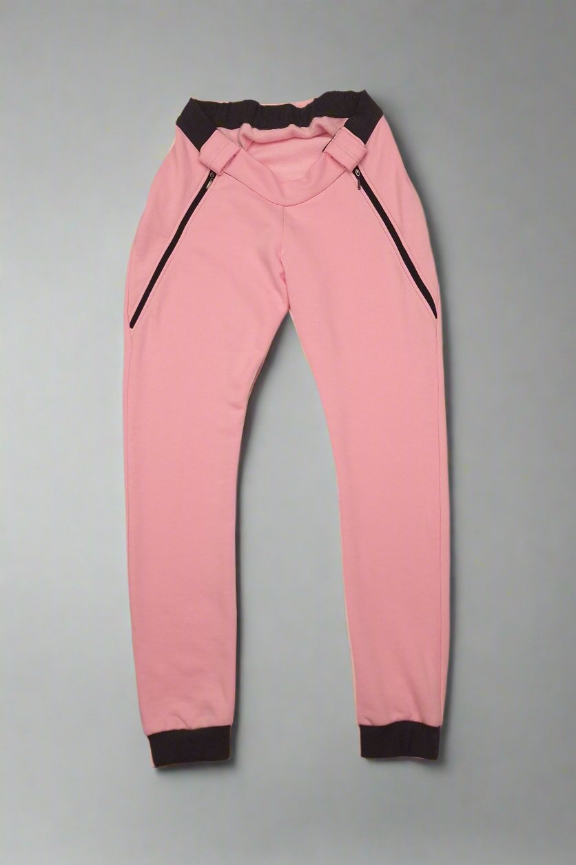 Ladies' Baby Pink Adaptive Trousers - Leisure wear